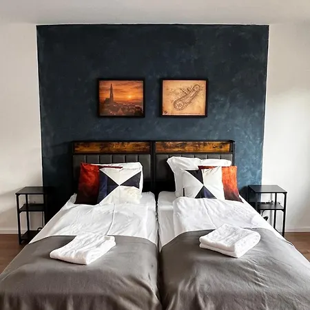 Апартаменты Nospeedlimit-design Apartment-100qm-bis Zu 8 Personen-parkpatz